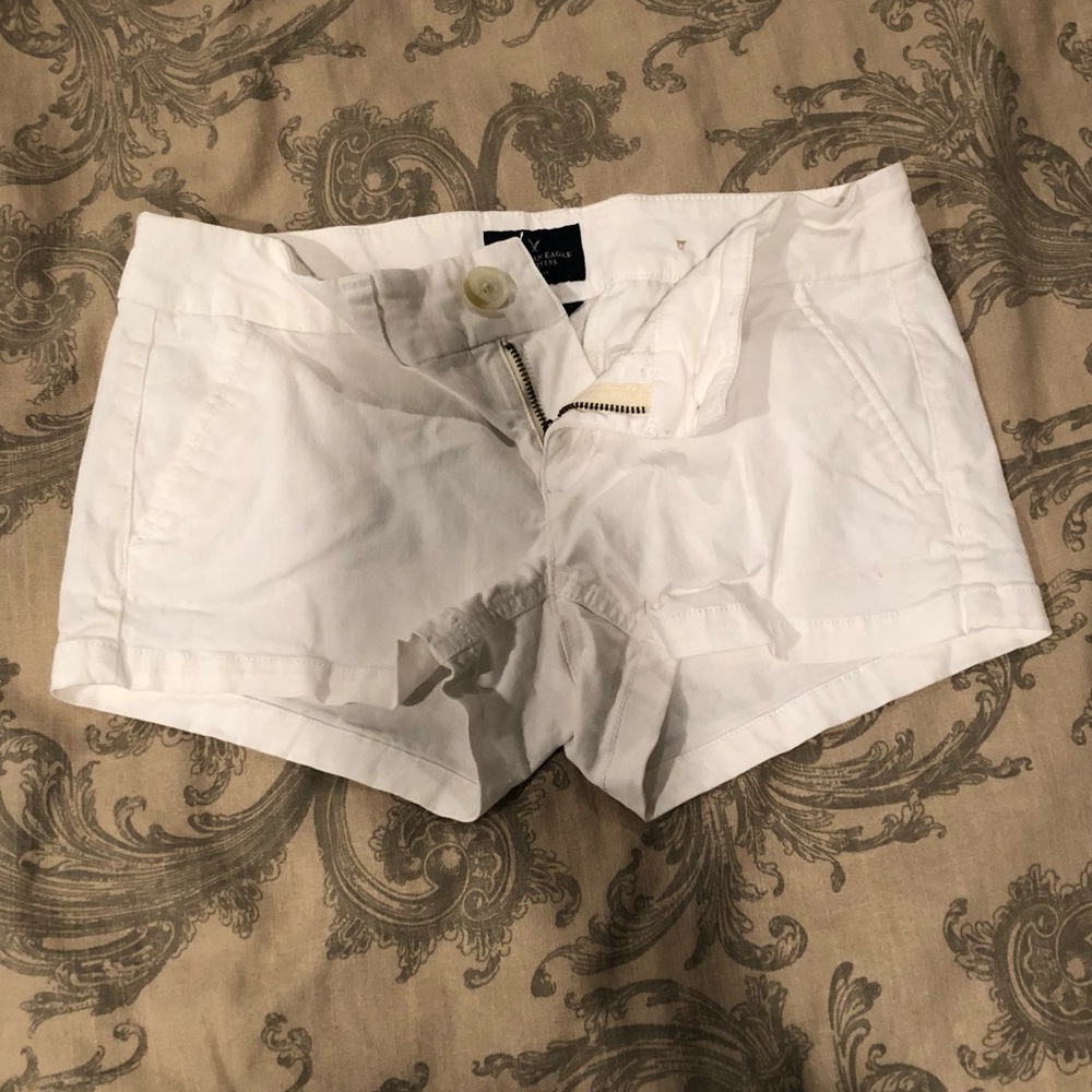 White Shorts